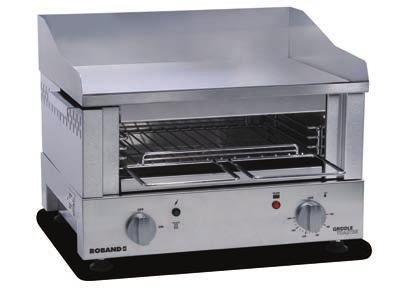The Models Griddle Toaster Selection Guide GT480 2300 W 10 Amp Medium Production GT500 3280 W 14.