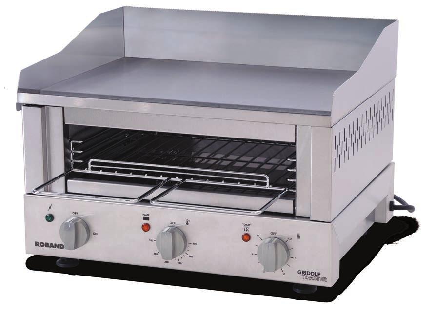 Features of Griddles & Griddle Toasters Dedicated