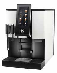 The WMF 1100 S offers a huge variety of coffee specialities that leaves plenty of room for individual tastes.