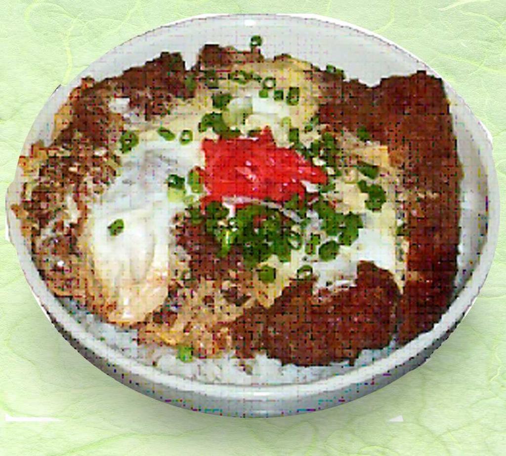 50 Grilled Salmon Don (teriyaki, spicy or ponzu) 10.95 Unagi Don (BBQ eel) 15.95 Rice Bowl=Donburi Change Takikomi Brown Rice: +1.
