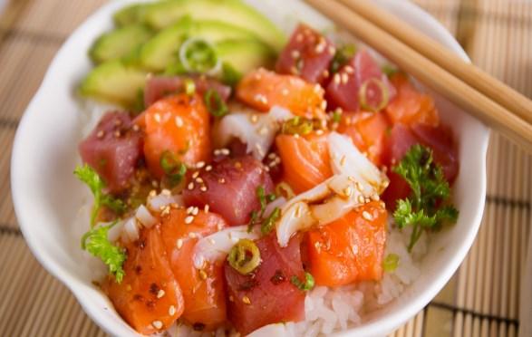 50 Tuna or Salmon Tartare Sashimi Cucumber Roll $9.50 $9.