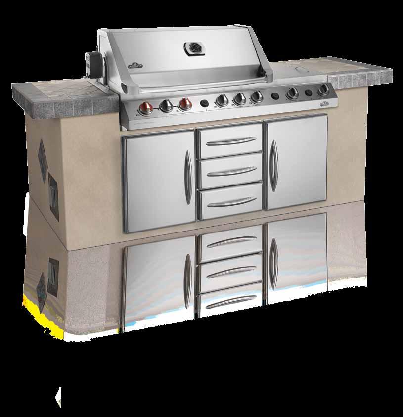 architecturally designed Prestige V BIPF600 Features: BIPF450 & BIPF600 Up to 106,500 BTU s Total cooking area: up to 1,100 sq. in.