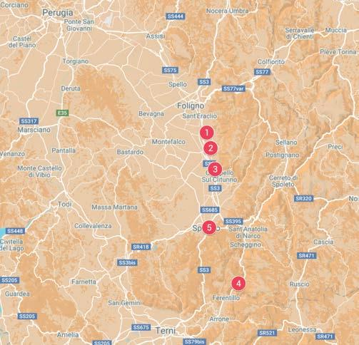 THE TERRITORIES OF THE LOMBARD DUCHY OF SPOLETO An itinerary on the traces of the Lombard civilization in the valleys surrounding Spoleto.