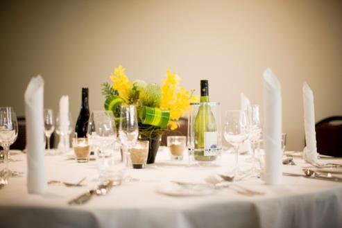 Dine at Woodlands Let your guests relax as our chefs prepare a seasonal menu served in one of our function rooms or in our Woodlands Restaurant.