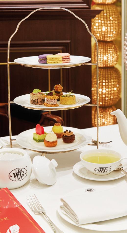 TEA TIME From 3pm to 6pm TEA TIME SETS 1837 A choice of 2 freshly baked scones or muffins served with tea jelly and whipped cream or 1 pâtisserie from our trolley. A choice of 2 tea-infused macarons.