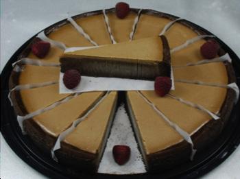 6 800CA 100CA 6 20 8 Uncut 245CS 800CS 100CS Chocolate Chip Cheesecake Plain cheesecake covered with mini