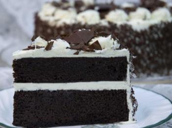 Bailey s Irish Cream Torte Multiple layers of rich chocolate cake, filled and iced with a delicate Irish Cream
