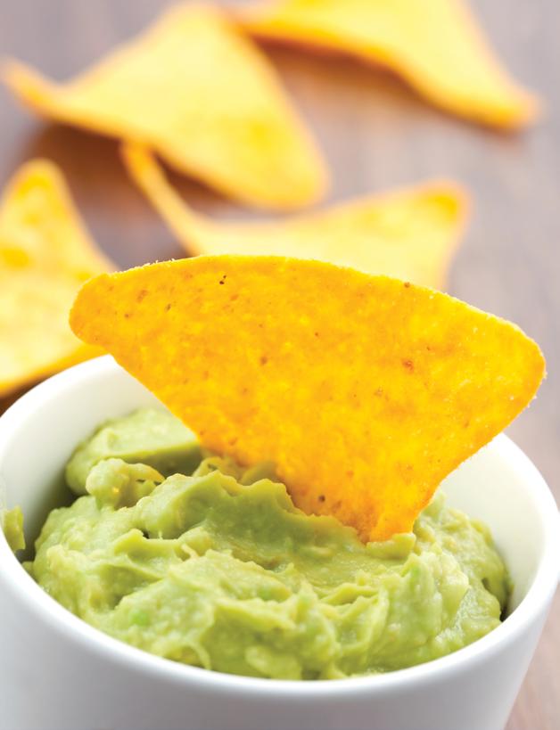 26 Dips & Spreads Dips & Spreads 27 HOMEMADE FRESH GUACAMOLE Servings 4 Prep Time 10