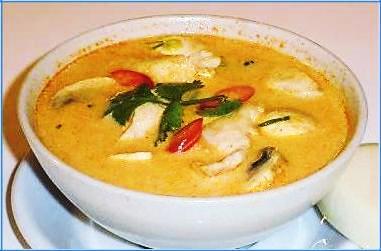 Thai tomyum soupe au poulet 5.