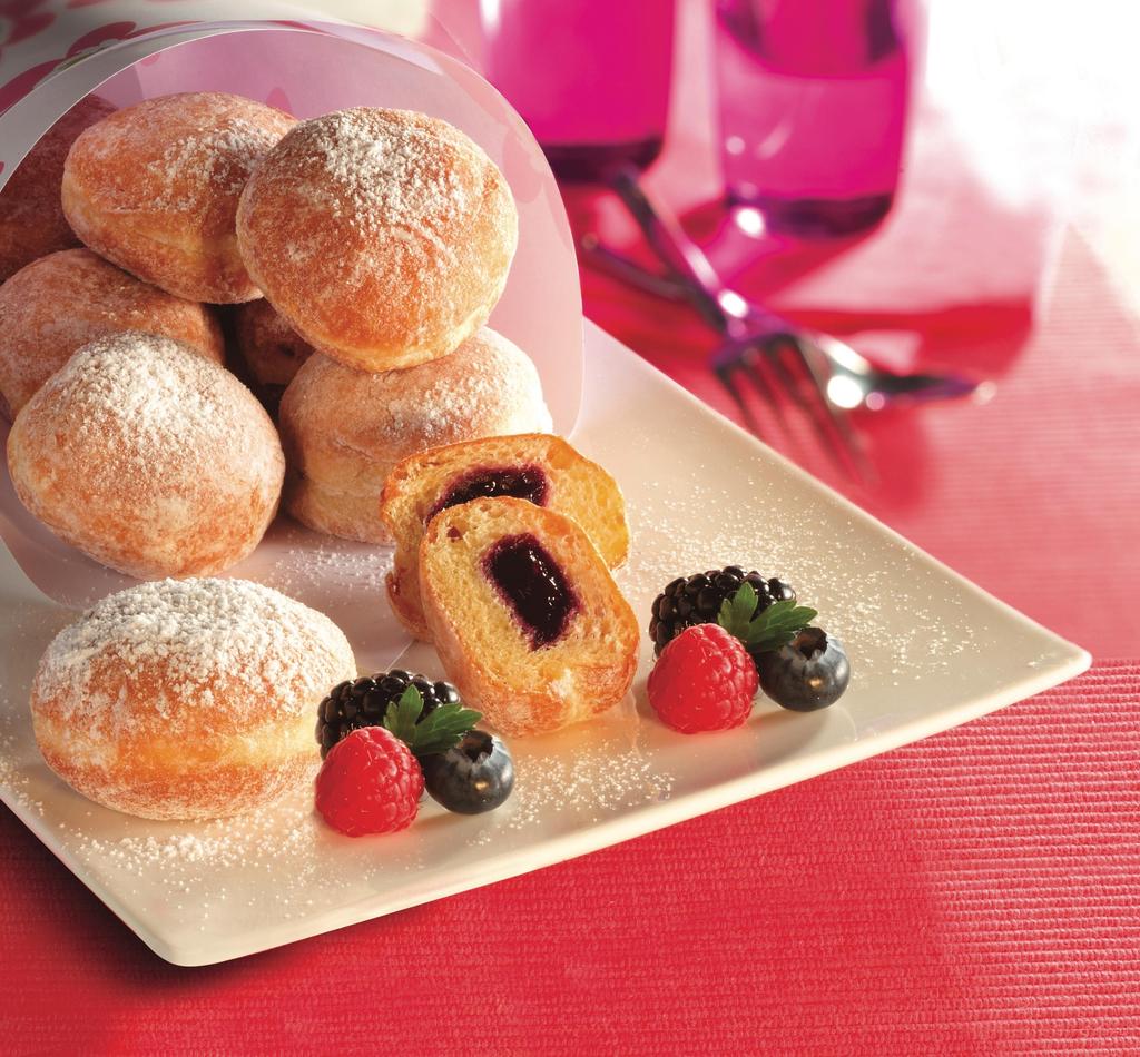 The Mini Beignets A traditional buttery and soft dough with savoury fillings that will tickle gourmets and gourmands taste