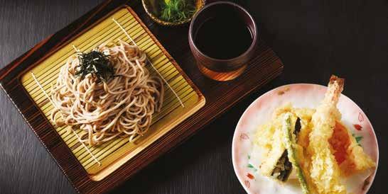 NOODLES 麺 DESSERT デザート ZARU UDON OR SOBA 15 Chilled noodles served with traditional Japanese sauce. Choice of udon or soba.