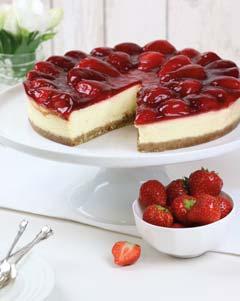 90 91p per ptn 880135 Sidoli Cheesecakes (pre-cut) ptn Strawberry G/F Only 10.