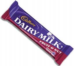 Chocolate Bars 1 x 48 530130 ~ Dairy Milk 45g