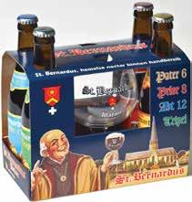SB1 1 x 33cl bottle of St Bernardus Pater 6 (6.7%), Prior 8 (8.0%), Abt 12 (10.0%), Tripel (8.0%) plus Glass 14.50 G2 6.