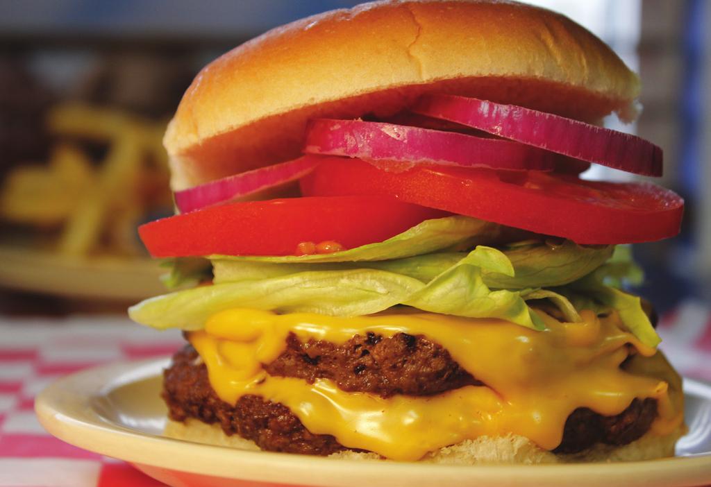99 BURGER TOPPINGS All the Way Mustard, Chili, Onions Everything Lettuce, Tomato, Onions, Chili, Mayonnaise, Mustard, Ketchup and Pickles Hamburger Steak Platter 12 oz.