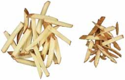 215 Late Harvest Regional Trial LRT Tuber Shape and Associated French Fry Yields (8- to 1-oz Tubers) Length to width ratio Yield of 3" or longer fries (% by number) Clone WA ID OR 3 State Avg.