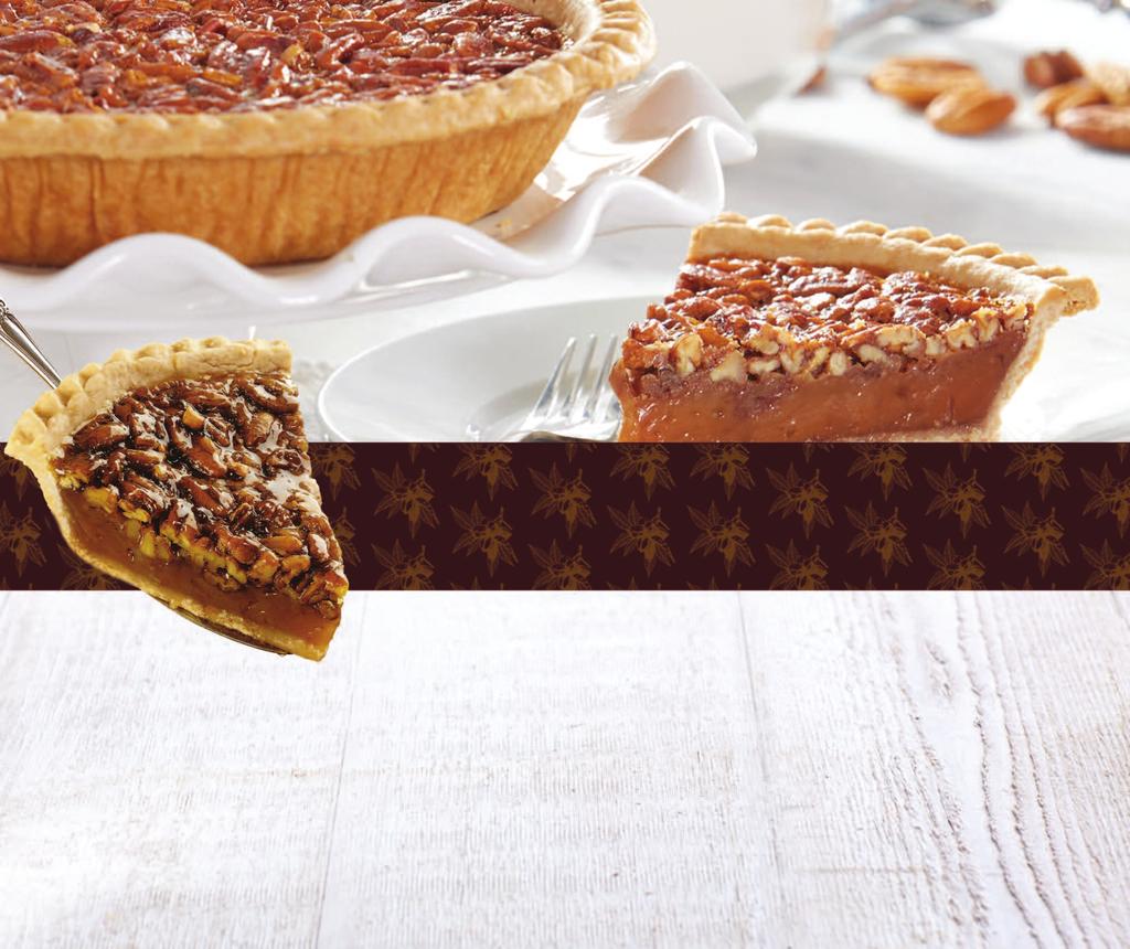 OLD-FASHIONED PECAN PIES your old-fashion Pecan Pie tastes so fresh. I have never tasted such fresh pecans.