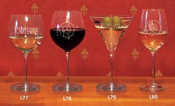 CAMPUS CRYSTAL by JARDINE CRYSTAL Titanium L82 Red Wine Glass Item