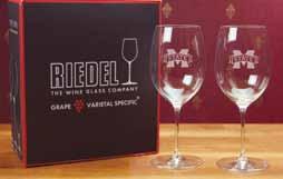 Set of 2 Riedel Stemless Red Wine Glasses Item # R06 $77.40 21-1/8 oz.
