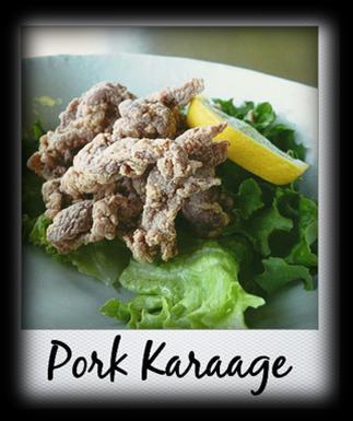 から揚げ Karaage (Chicken or Pork) Gluten Free 6.