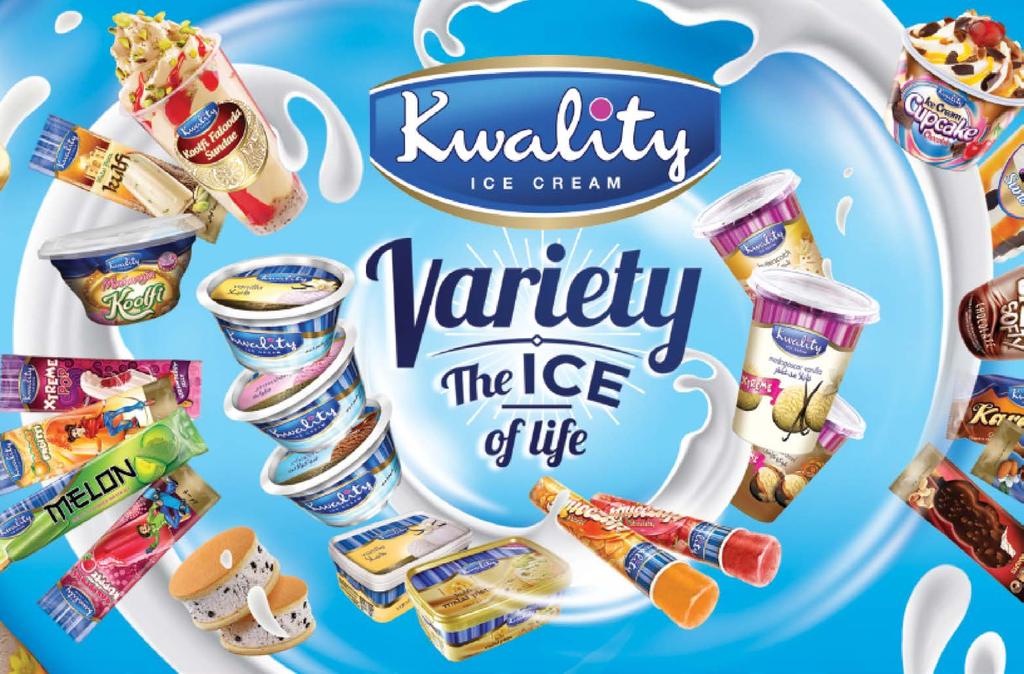 KWALITY ICE CREAMS / WALL BRANDING Design created for hoardings