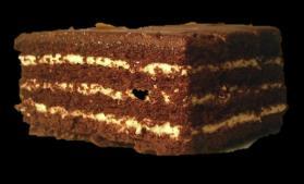 1 part Almond Chocoholic: 1 part each Chocolate & Vanilla Chocolate Chip Cookies: 1 part Fudge Brownie, 2 parts Fresh Baked Pie Crust Chocolate Cake: 1 part each Fudge Brownie & Coconut Key Lime Pie: