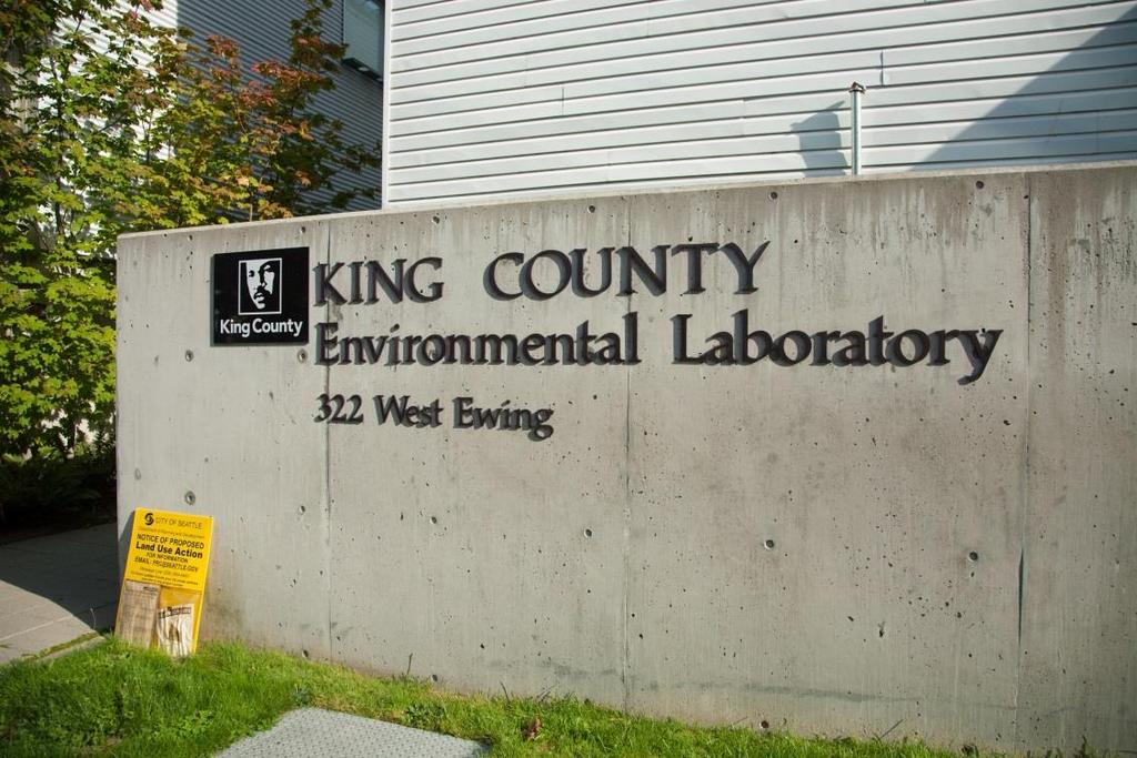 King County Environmental Lab Analyze samples and report results Flow Monitoring Group Install and calibrate FlowSharks (Area Velocity Flow Meters) and troubleshoot malfunctioning