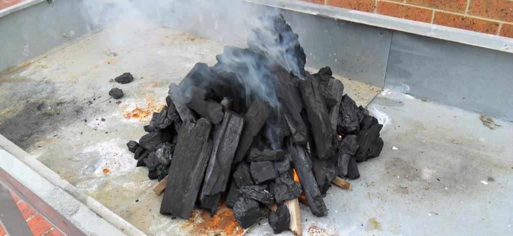 5. COOKING FUEL BBQ Spit Rotisseries recommends charcoal rather than other fuels such as heat beads as it adds to the flavour of the meat.