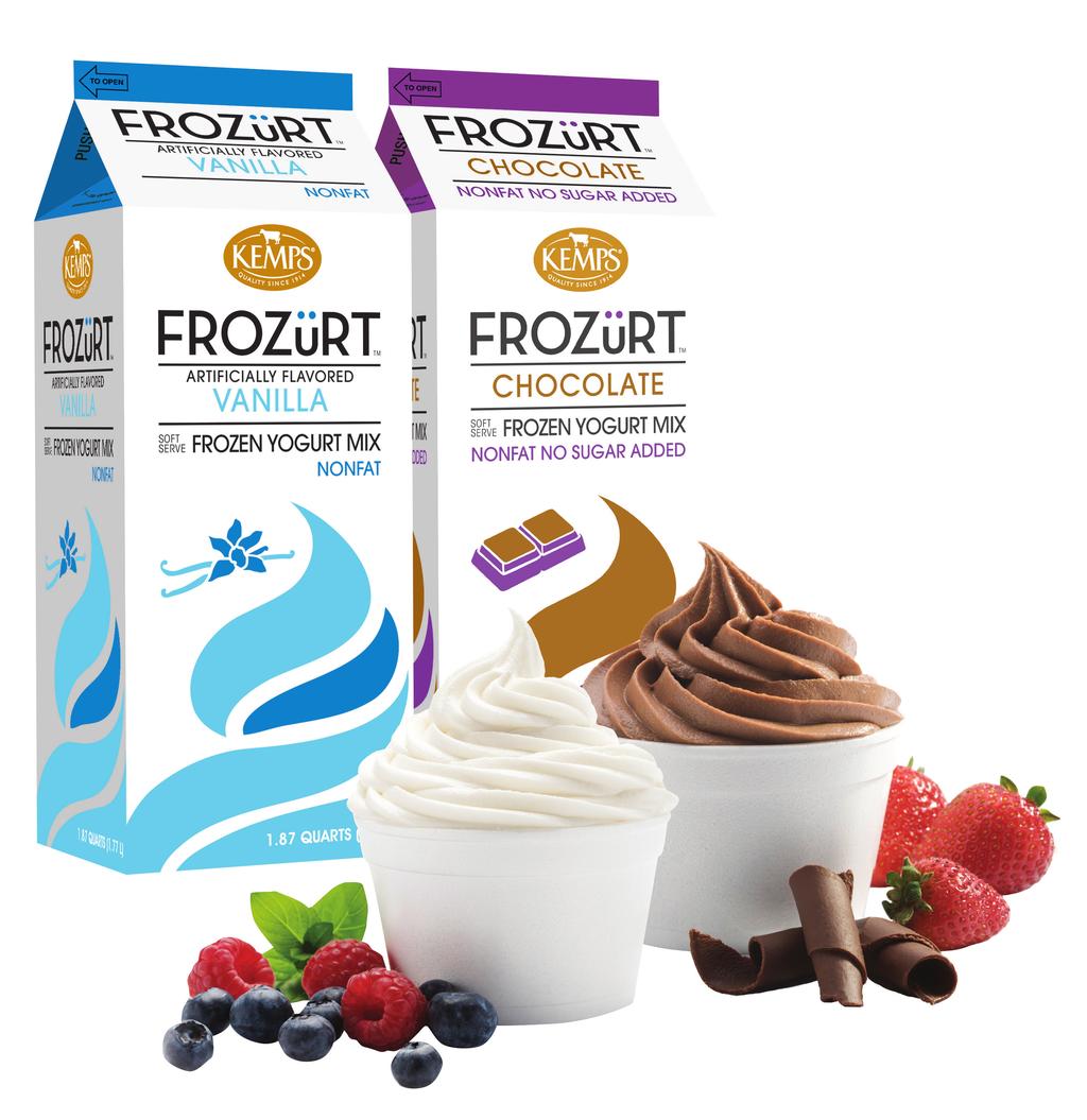 NSA Vanilla Frozürt Item#: 10595 UPC: 41483-03882-1 Non Fat NSA Vanilla Flavored Frozen Yogurt Soft Serve
