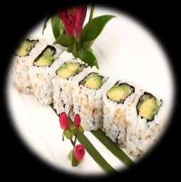 Vegetarian Roll Kappa Maki (Cucumber Roll) 4 Oshinko Roll 4 Asparagus Roll 4 Kanpyo Roll 4 Avocado Roll 4 Shitake Mushroom Roll 4.5 Avocado & Cucumber Roll 5.