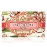 The warming and enticing aroma of lotus flower conjures images of misty tropical rainforests; a fragrance to inspire.