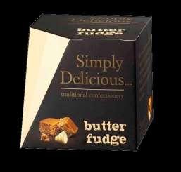 150g Pack 12 E0565 Crumbly Fudge with