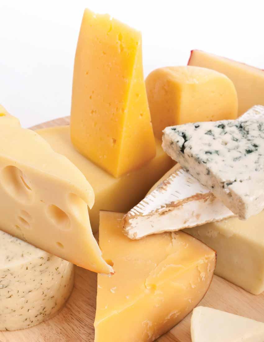 The specialty cheese program is designed to