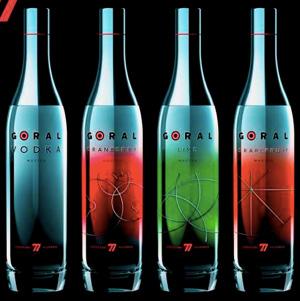 Slovak Premium Vodka Goral Master Premium Vodka 40% ABV 6.