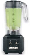 POLYCARBONATE JUG) Mid sized blender with wave action that forces mixture
