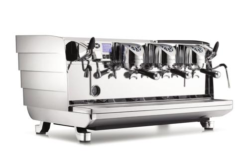 VA 358 WHITE EAGLE T 3 Traditional professional espresso coffee machine equipped with the new T3 technology; TFT multifunction display; Indipendent temperature programming on the groups, Insulated