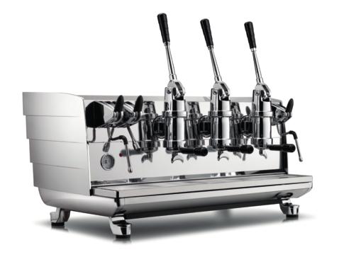 VA 358 WHITE EAGLE Traditional professional espresso coffee machine with PID Temperature electronic control; TFT multifuction display; HEES extraction system; Volumetric dosing; 2 stainless steel