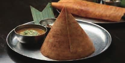 TOKYO Dhaba India Indian cuisine Both the Plain Dosa (1,200 yen) and the Masala Dosa (1,400 yen) come with Sambar Curry and Coconut Chutney. Flavour that satisfies real Indians!