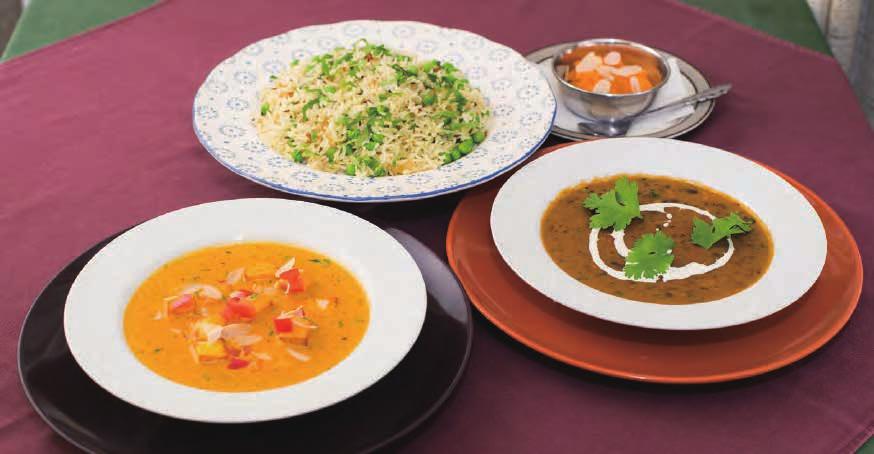 KYOTO Mughal Indian cuisine The menu is divided into vegetable, egg, seafood and meat categories as well as spiciness. The menu comes in English too.