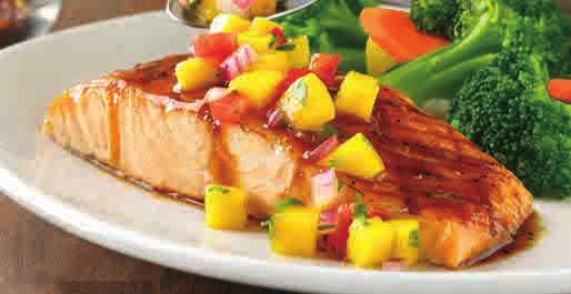 STRAIGHT FROM THE SEA Add a cup of our fresh made soup or one of our Signature Side Salads. (116-664 Calories) 3.