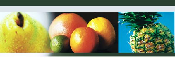 ARC EN CIEL FRUIT JUICES Fruit Juices FRUIT NET CONTENTS: 200 ml Minimum contents of fruit 50% > 90% of organic ingredients Fruit Juices and Pulp APRICOT Ingredients Apricot Pulp, Water, Fructose.