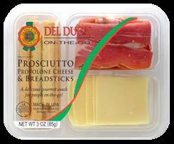 375 Del Duca On-the-Go: Deli-Cut-O Prosciutto, Provolone & Breadsticks 736436200904 20090 3 oz No 12 2.