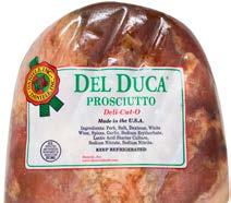 Del Duca Deli-Cut-O Prosciutto American Style Bulk Deli-Cut-O Extremely