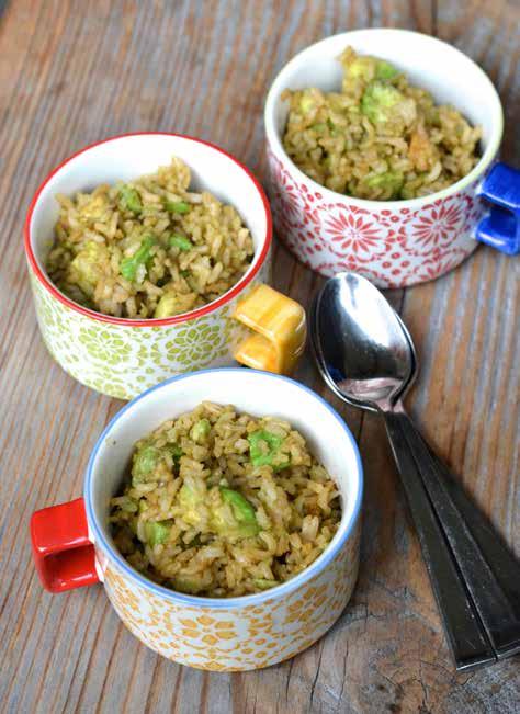 NEW SNACK RECIPE Quick Rice and Avocado There s just something magical about avocado and soy sauce together, which makes this the perfect quick and easy (and filling) snack for all ages.