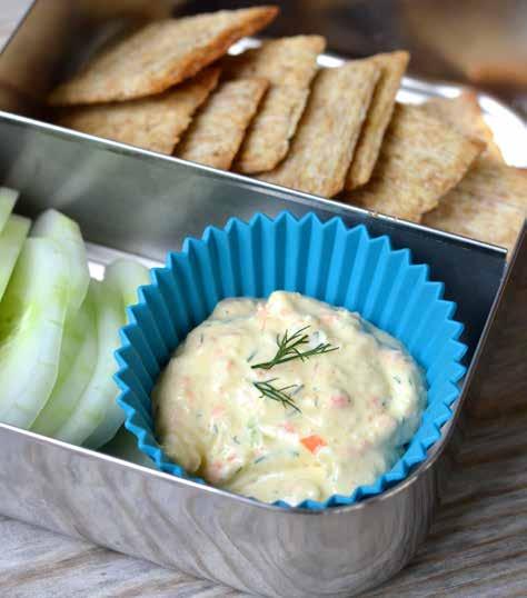 NEW SNACK RECIPE FROM 100 DAYS OF REAL FOOD: FAST & FABULOUS COOKBOOK Veggie Cream Cheese We found our new favorite snack food and it s this cream cheese!