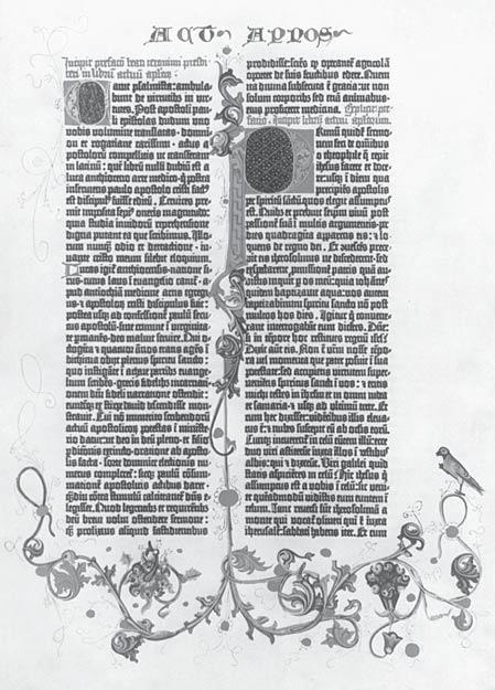 It was printed on a wooden press, possibly modeled on a wine press, using cast