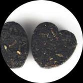 Mulberry Pu Erh Pu Erh carefully blended with a hint of strawberry, raspberry and hibiscus and
