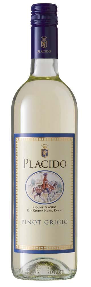 BRAND SUMMARY SUMMARY Placido offers classic Italian varietals from well-respected regions.