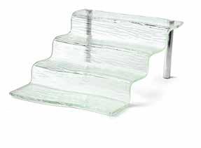 AW5 AW4 A206 A207 A1612 A1613 A139 A1915 CRISTAL COLLECTION, ACRYLIC 5881743 WATERFALL TRAY 5 STEP 1 16½