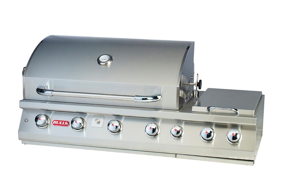 7 Burner Premium Grill Features 105,000 BTU s 304,14 Gauge Stainless Steel 4 Cast Stainless Steel Bar Burners